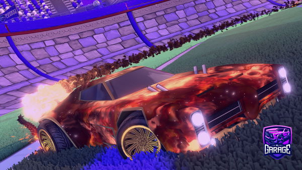 A Rocket League car design from FishySquishi