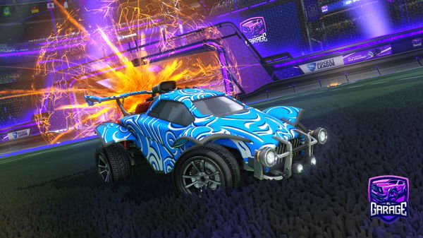 A Rocket League car design from Harusay-_-