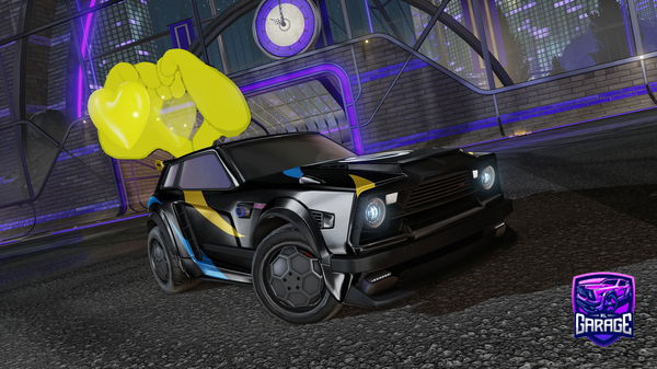 A Rocket League car design from Wests