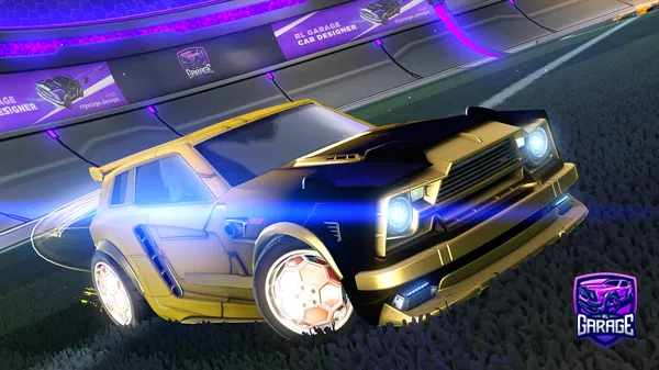 A Rocket League car design from DolnMag