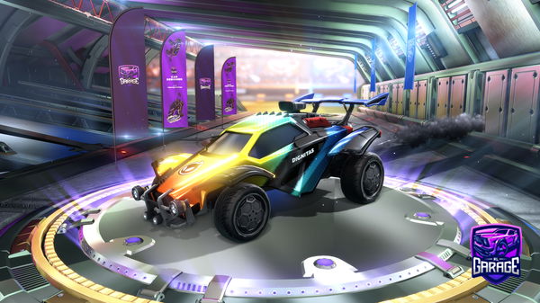 A Rocket League car design from HEADSHOTLEGEND9