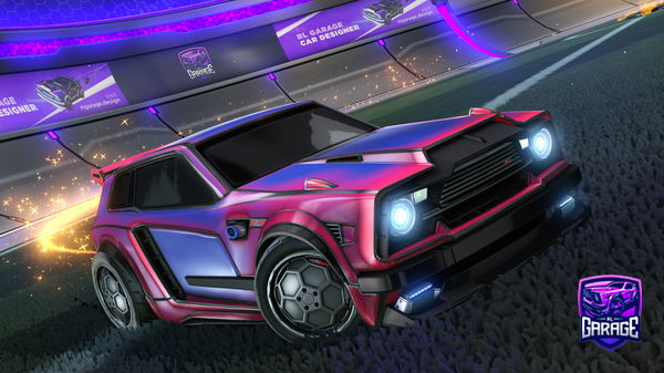 A Rocket League car design from SLG_Name