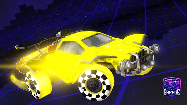 A Rocket League car design from Mooseninja121