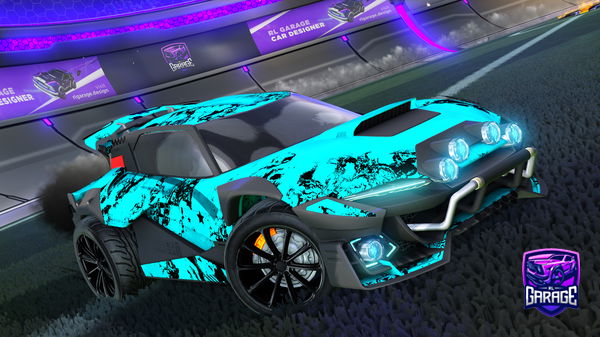 A Rocket League car design from SimperingDeer63