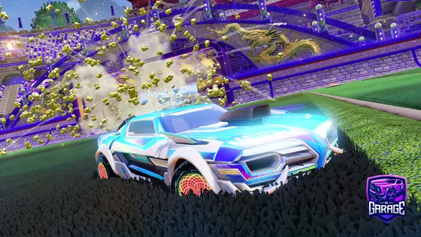 A Rocket League car design from not_rex