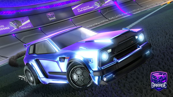 A Rocket League car design from Mth_213-