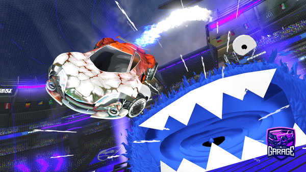 A Rocket League car design from SadOxymoron
