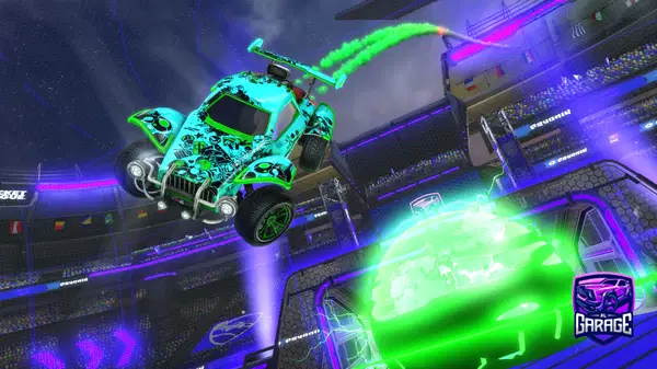 A Rocket League car design from GamerLM