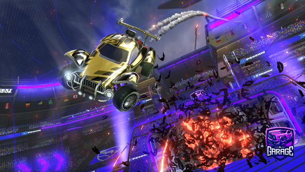 A Rocket League car design from joeehab109