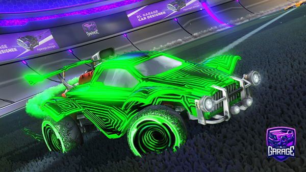 A Rocket League car design from UltraMag117