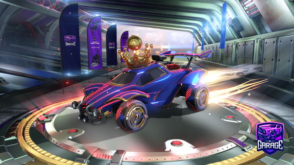 A Rocket League car design from 2Crispy