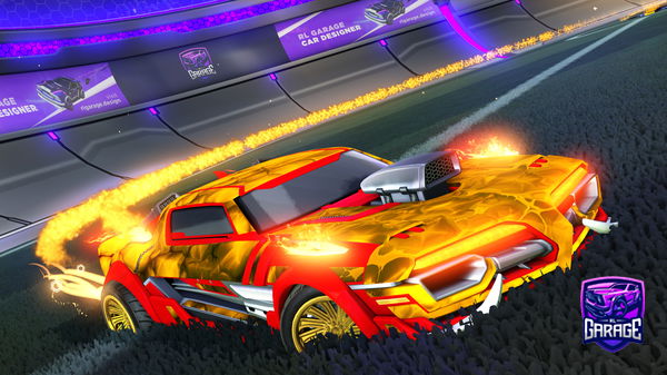 A Rocket League car design from Darthmaul123853