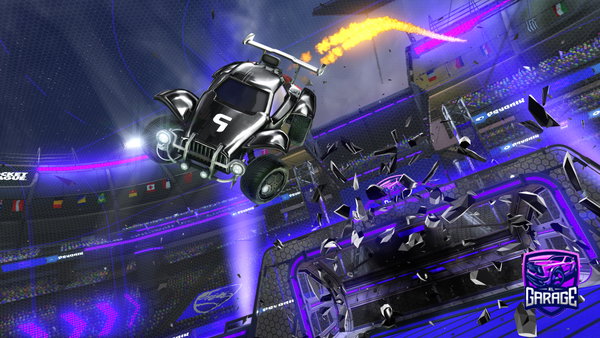 A Rocket League car design from Carbonator