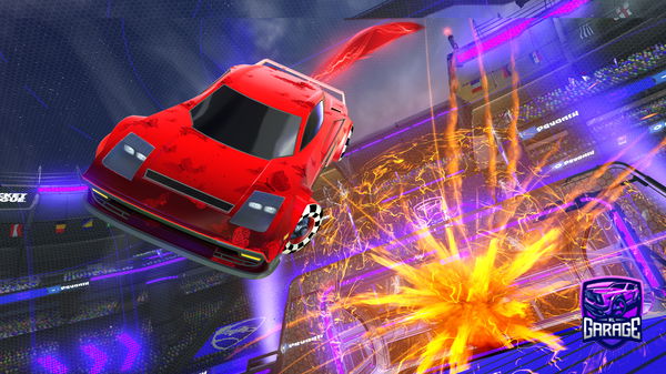 A Rocket League car design from YeetYaNan