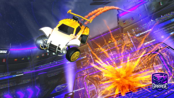 A Rocket League car design from Emin_020