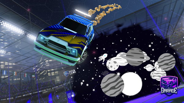 A Rocket League car design from RL-_-sideswipe