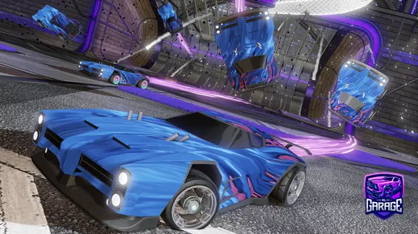 A Rocket League car design from chumpiscool