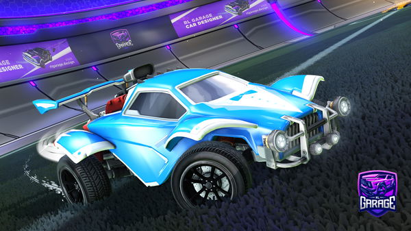 A Rocket League car design from Indiewowow9wowpw