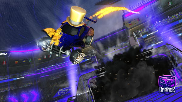 A Rocket League car design from Stitchohana56