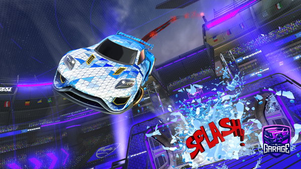 A Rocket League car design from Ashv2