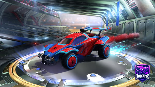 A Rocket League car design from Ayaanizcool