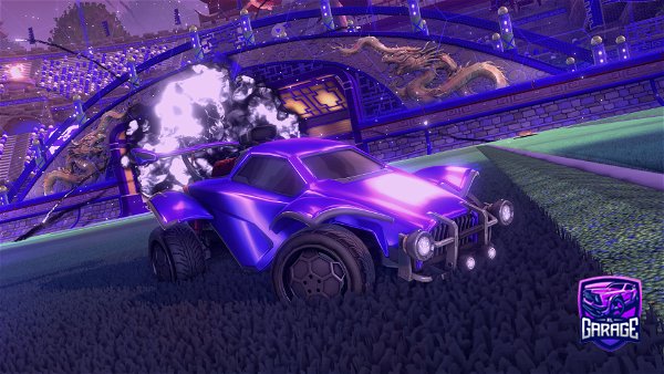 A Rocket League car design from huombola