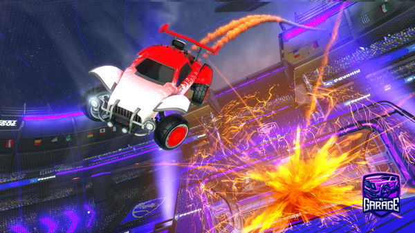 A Rocket League car design from gurkasos