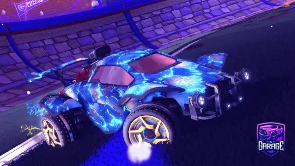 A Rocket League car design from T-Crafter