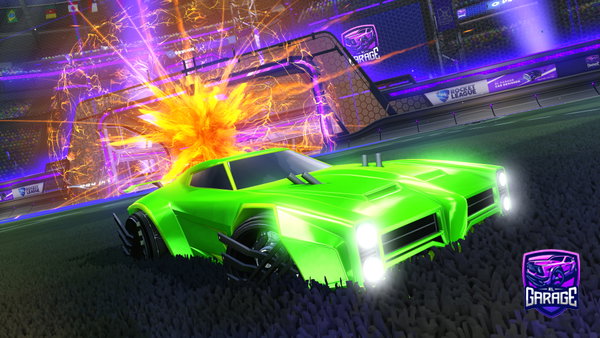 A Rocket League car design from AidanGfuel