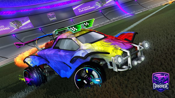 A Rocket League car design from HumaOrion