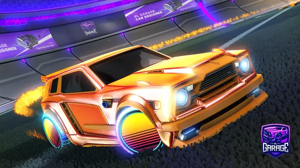 A Rocket League car design from Muddy_bud