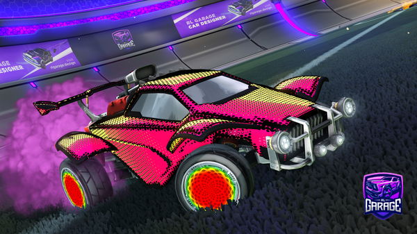 A Rocket League car design from jonnw