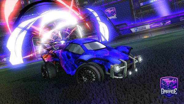 A Rocket League car design from Koctopuz