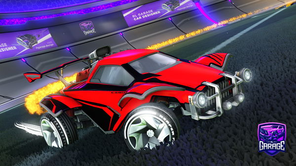 A Rocket League car design from boosted497