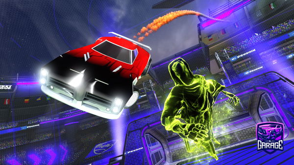 A Rocket League car design from GGames