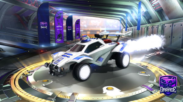 A Rocket League car design from Checker2008
