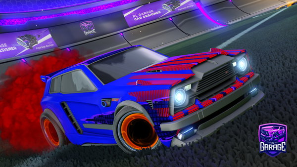 A Rocket League car design from Diesel_Strike919
