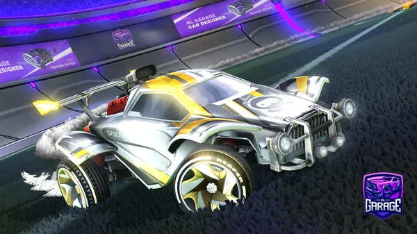 A Rocket League car design from Xman_611