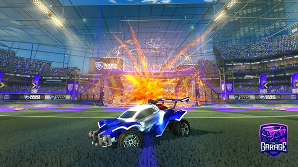 A Rocket League car design from Diogomcosta