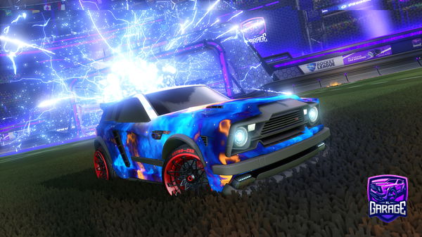 A Rocket League car design from VelocityTV