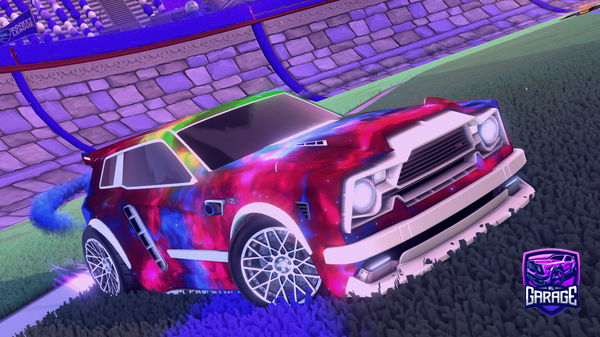 A Rocket League car design from Pankumi