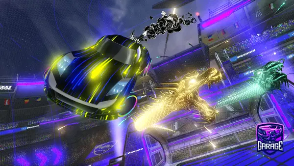 A Rocket League car design from Splashmon98