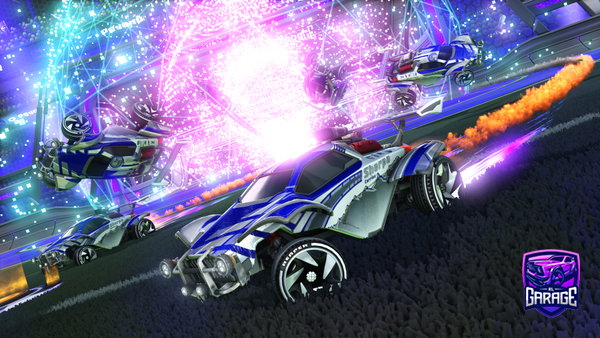 A Rocket League car design from Tecnikaz