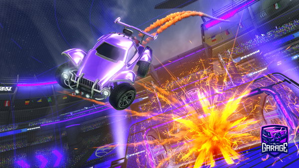 A Rocket League car design from Cristianedu41