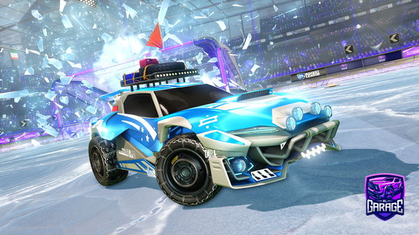 A Rocket League car design from Fastlane