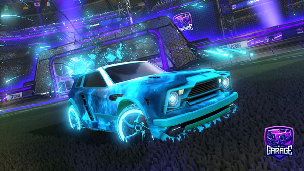 A Rocket League car design from PRanger101