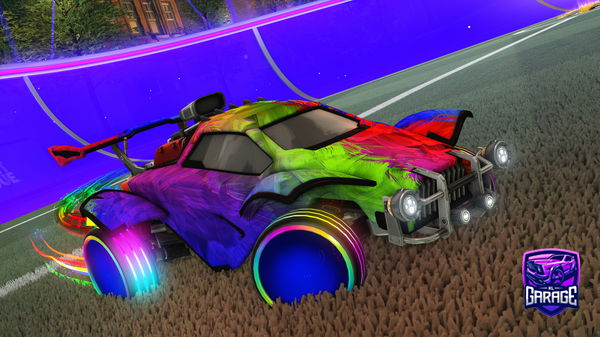 A Rocket League car design from ValerieDarksar