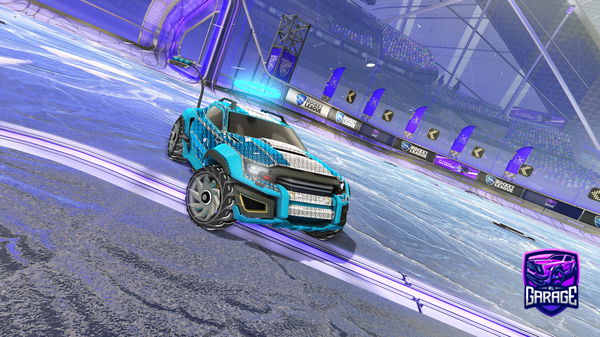 A Rocket League car design from UncleGary22