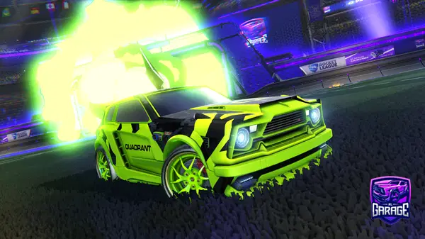 A Rocket League car design from ItsGiuze