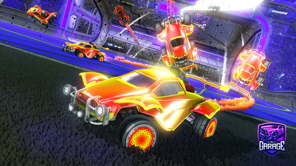 A Rocket League car design from GW-Topaz